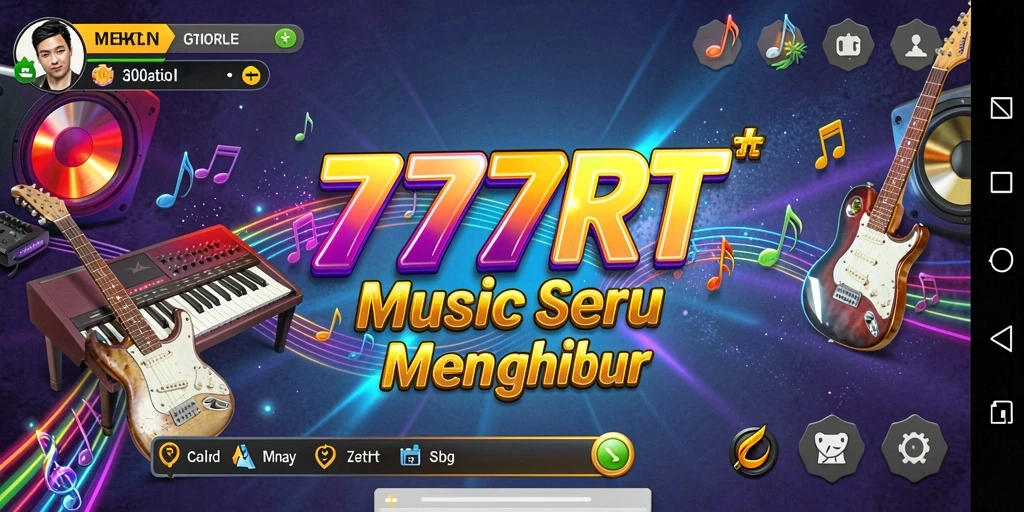 Screenshot gameplay 777RT yang seru dan interaktif.