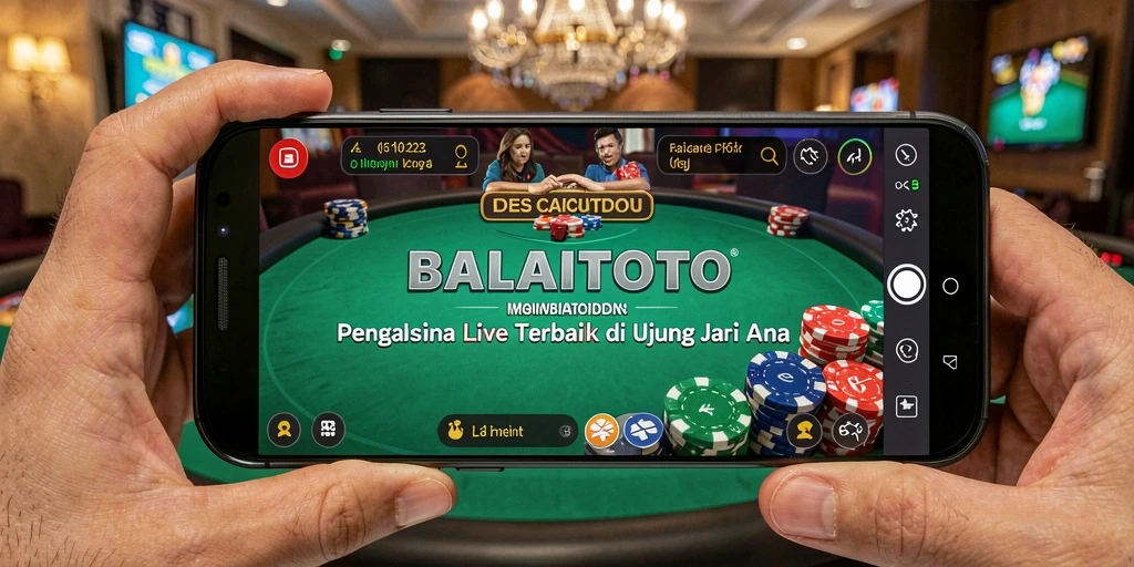 Tampilan gameplay Live Casino yang menarik dan interaktif.