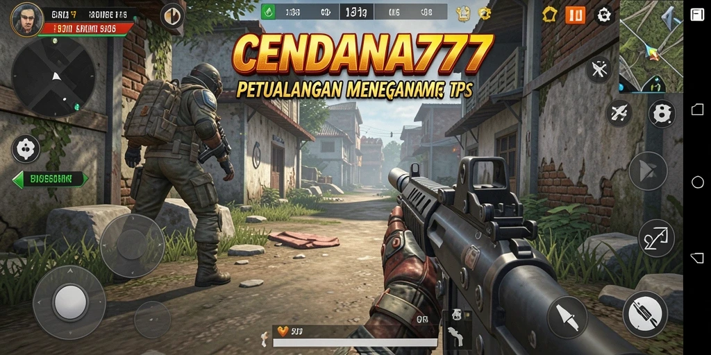 Screenshot gameplay CENDANA777 menampilkan aksi tempur seru dan grafis yang menakjubkan.