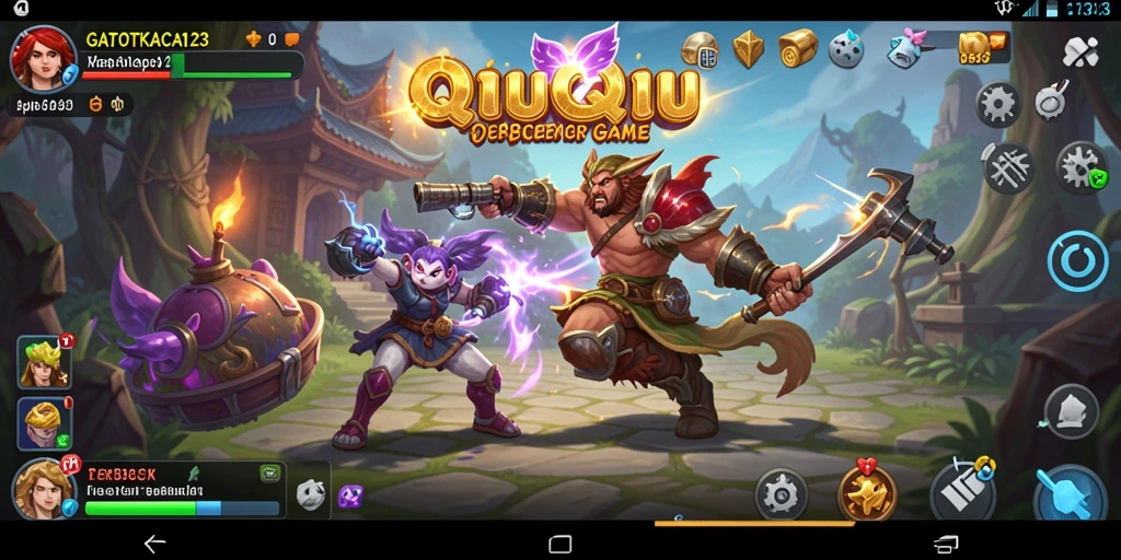 Screenshot GATOTKACA123 menampilkan gameplay seru dan interaksi antar pemain.