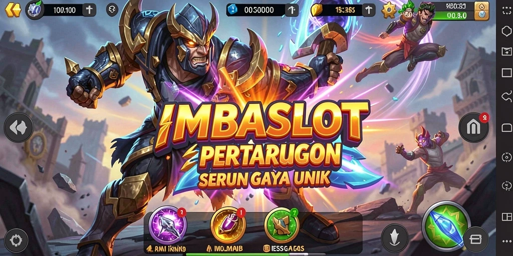 Tampilan aksi intens dalam pertarungan IMBASLOT yang mendebarkan.