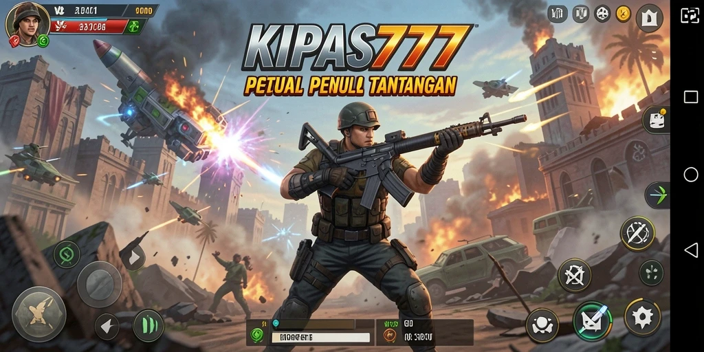 Gameplay seru dan mendebarkan di KIPAS777.
