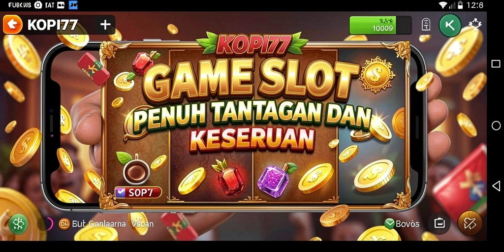 Screenshot gameplay menarik dari KOPI77 yang menunjukkan fitur Slot.
