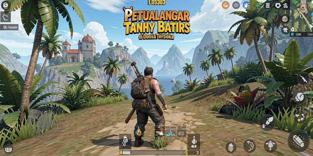 Tampilan gameplay menarik dari dunia terbuka LOS303