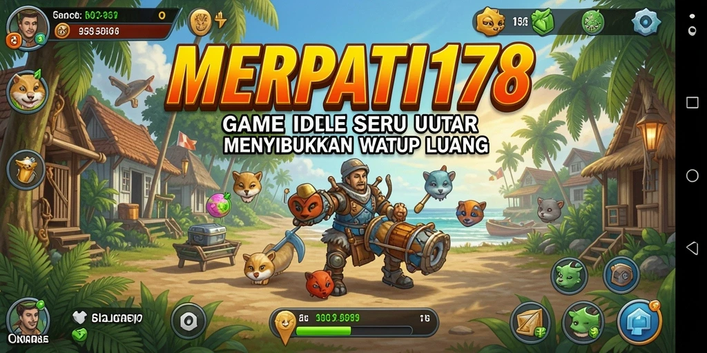 Tampilan gameplay <strong>MERPATI178</strong> yang menarik dengan elemen Idle yang memikat.