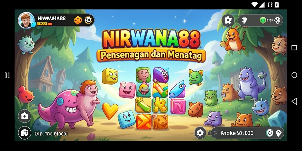 Screenshot gameplay NIRWANA88 yang menunjukkan tantangan puzzle menarik.