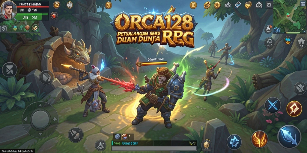 Tangkapan layar menampilkan pertarungan epik dalam ORCA128.