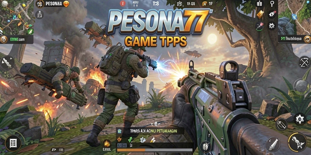 Tangkapan layar gameplay PESONA77, menampilkan aksi pertempuran yang memukau.