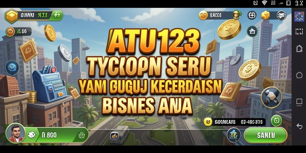 Tampilan gameplay RATU123 yang menantang dalam dunia bisnis Tycoon.