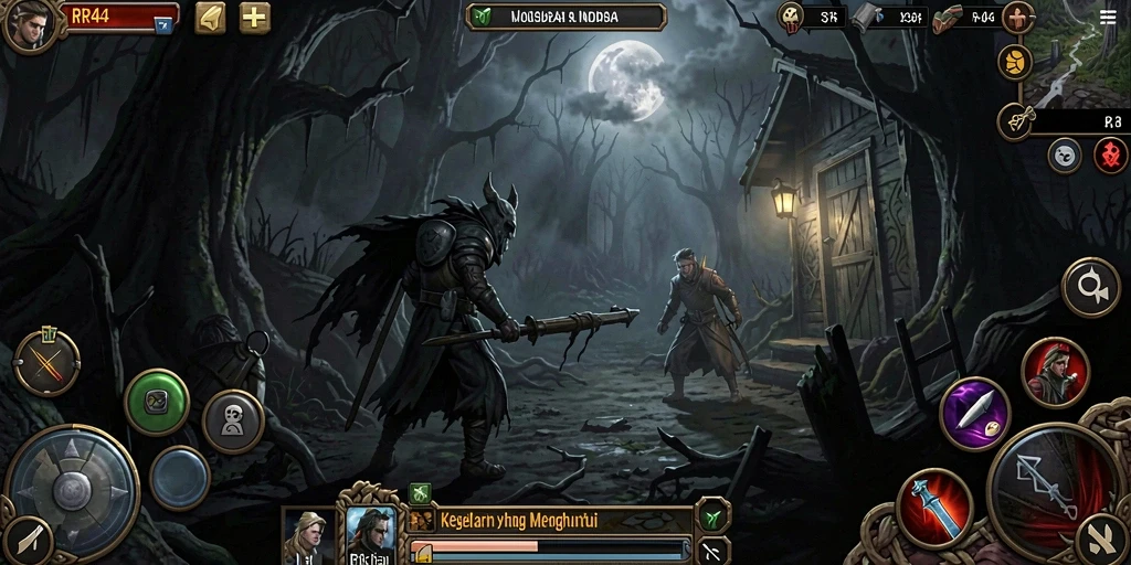 Gameplay seram dan mendebarkan di dalam RR44.