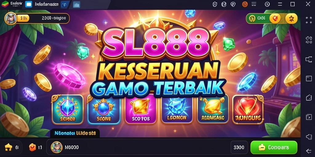 Gambaran menarik gameplay SL888 yang seru dan mengasyikkan.